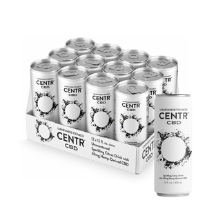 CENTR Unsweetened | 30mg CBD 12pk