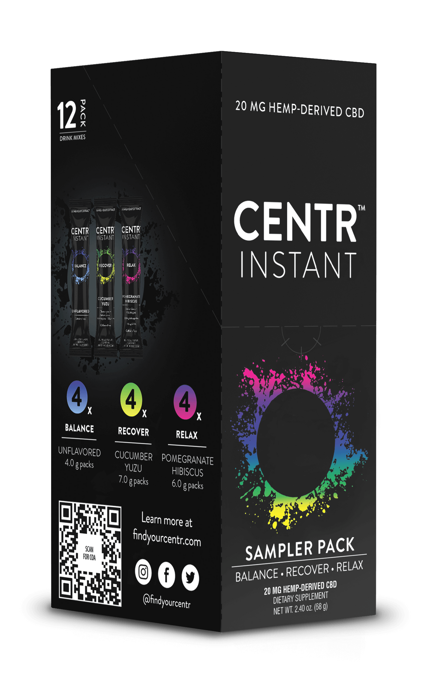 CENTR Instant | Sampler 12pk